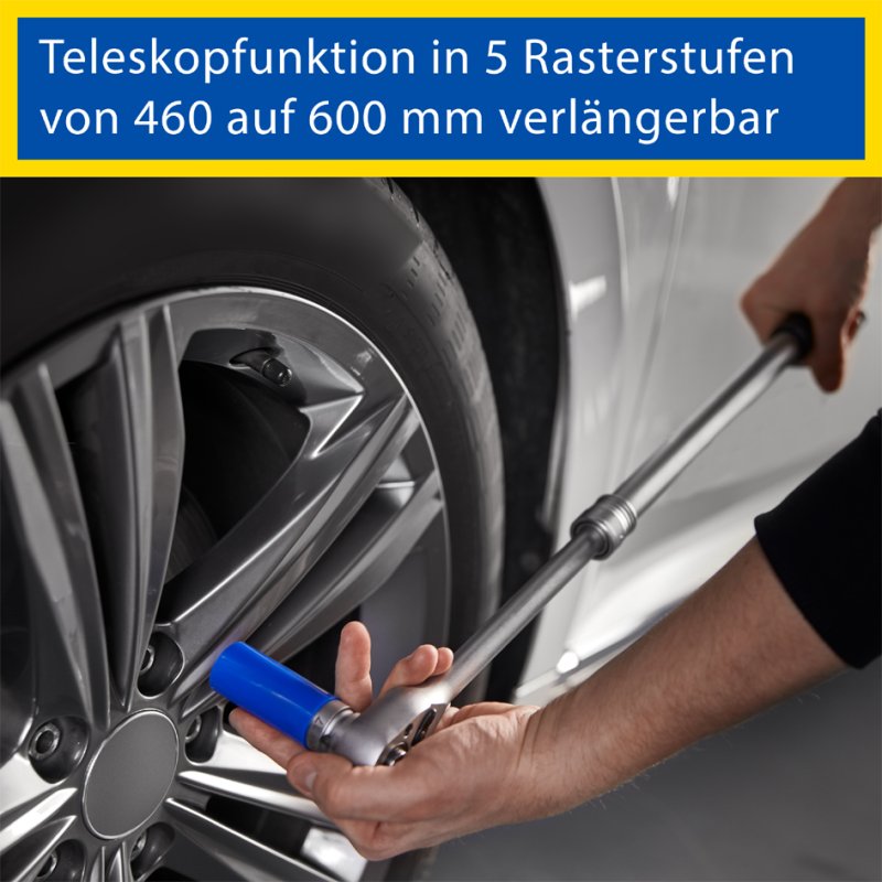 GOODYEAR wielwisselset, 6-delig, met draaimomentsleutel, in koffer