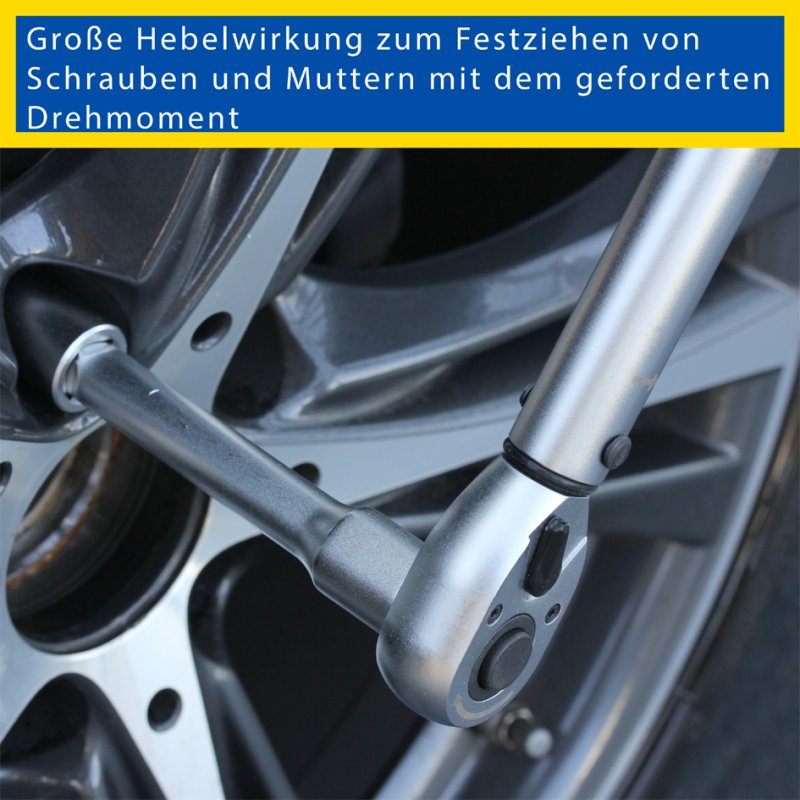 GOODYEAR wielwisselset, 6-delig, met draaimomentsleutel, in koffer