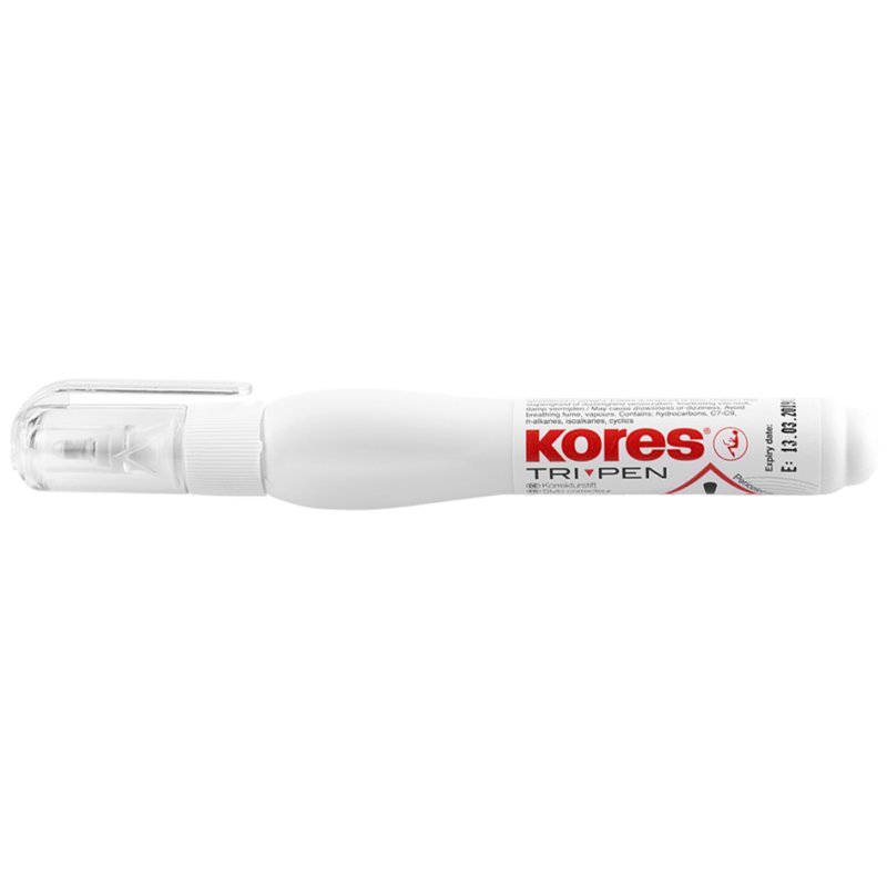Kores correctiepen Tri Pen, wit, 10 g