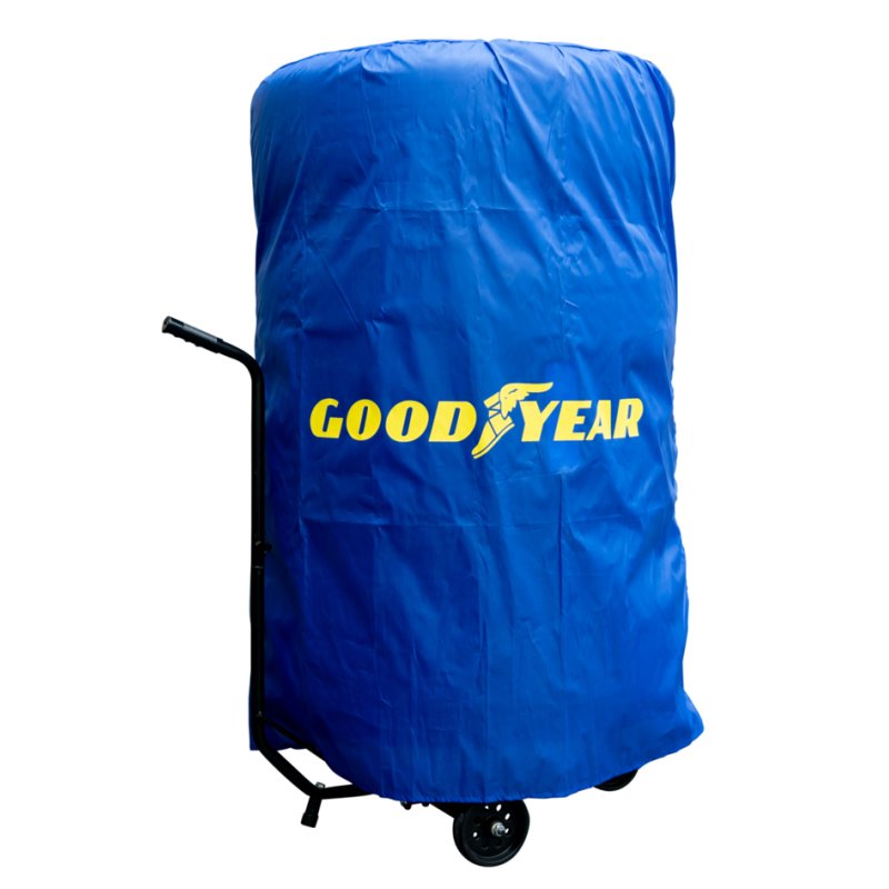 GOODYEAR support de jante, pour 4 pneus/jantes, acier haute qualité, quatre roulettes