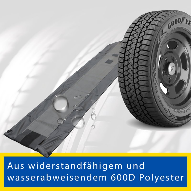 GOODYEAR ensemble de housses de pneus, 4 pièces, polyester 600D, jusqu'à 19 pouces