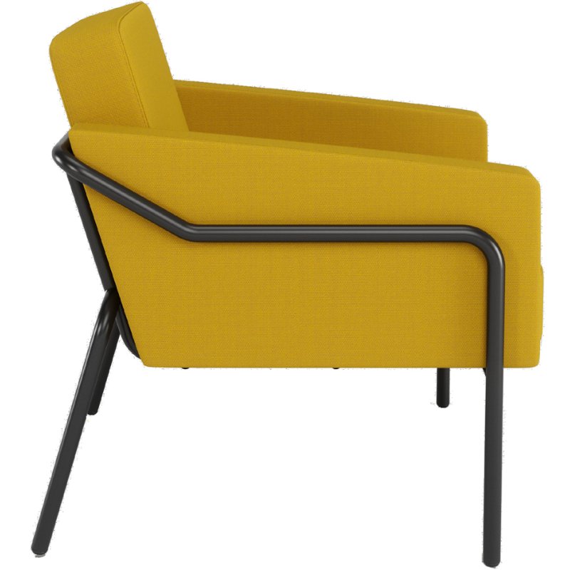 PAPERFLOW Medso Klassik L chaise d'extérieur, bleu, chaise visiteur