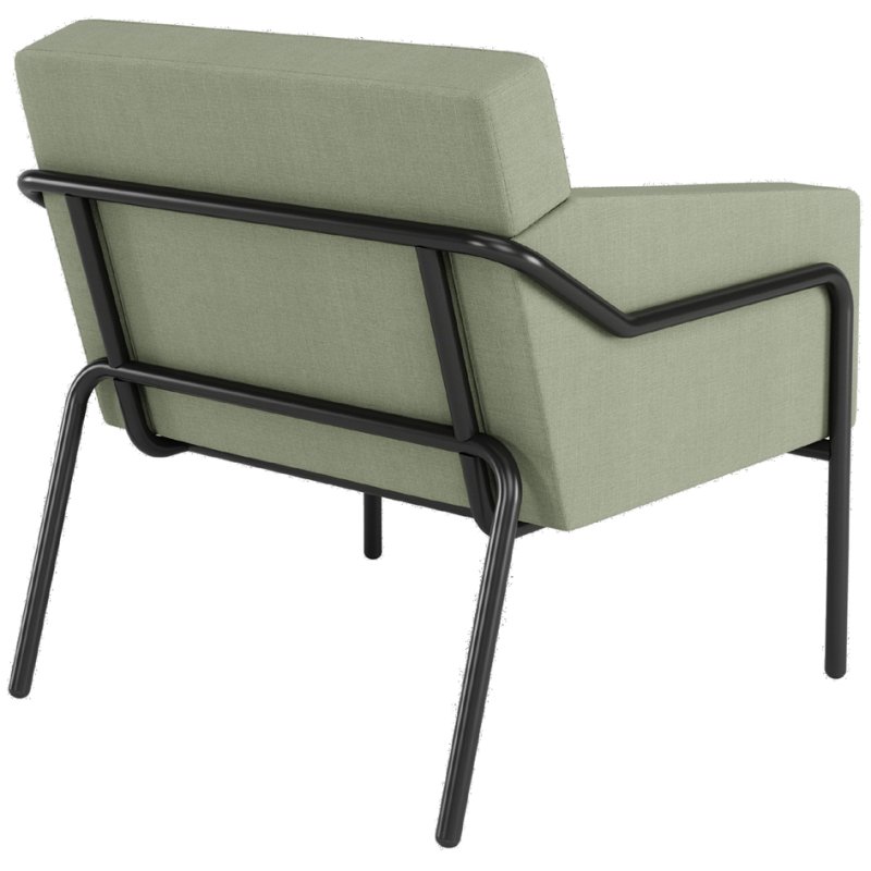 PAPERFLOW chaise visiteur MEDSO T L, tissu, jaune
