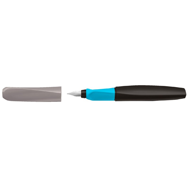 Pelikan Twist Color Blocking fountain pen, light, M nib, ergonomic