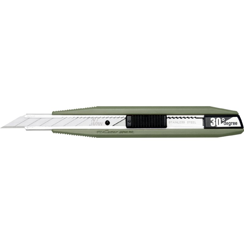 NT Cutter AR30D-SG snijmes, auto-lock, steengrijs, 9 mm