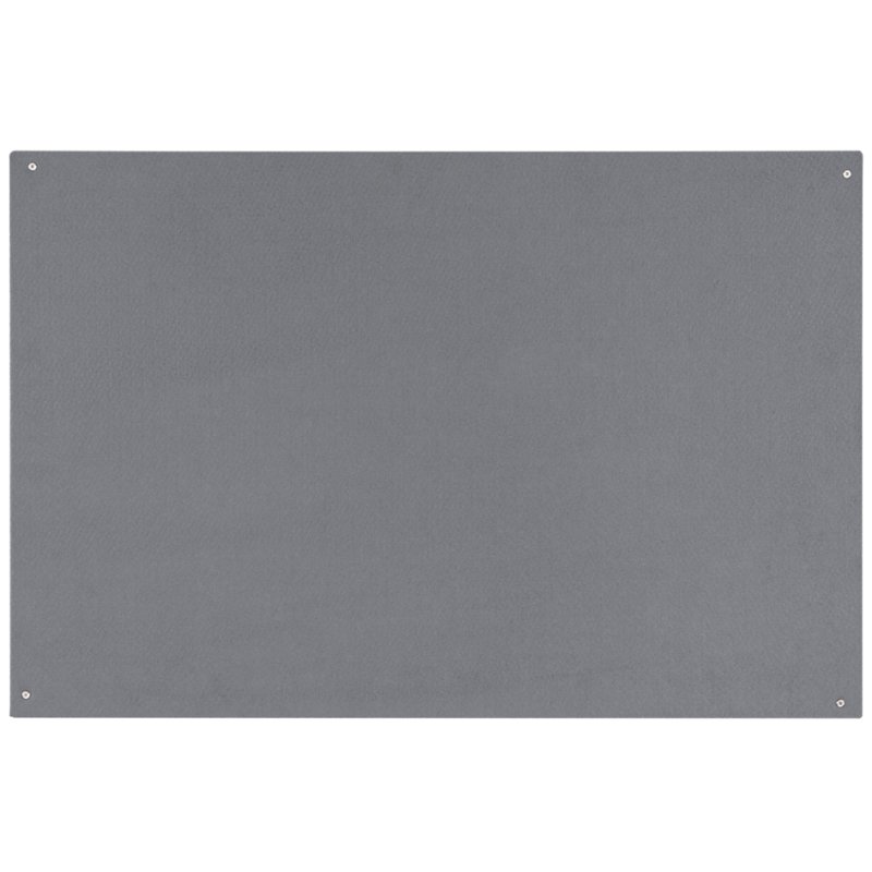 Bi-Office prikbord, zonder lijst, 120 x 90 cm, rood