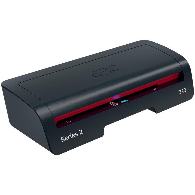 GBC plastifieuse 240, A4, noir/rouge, 250 mic