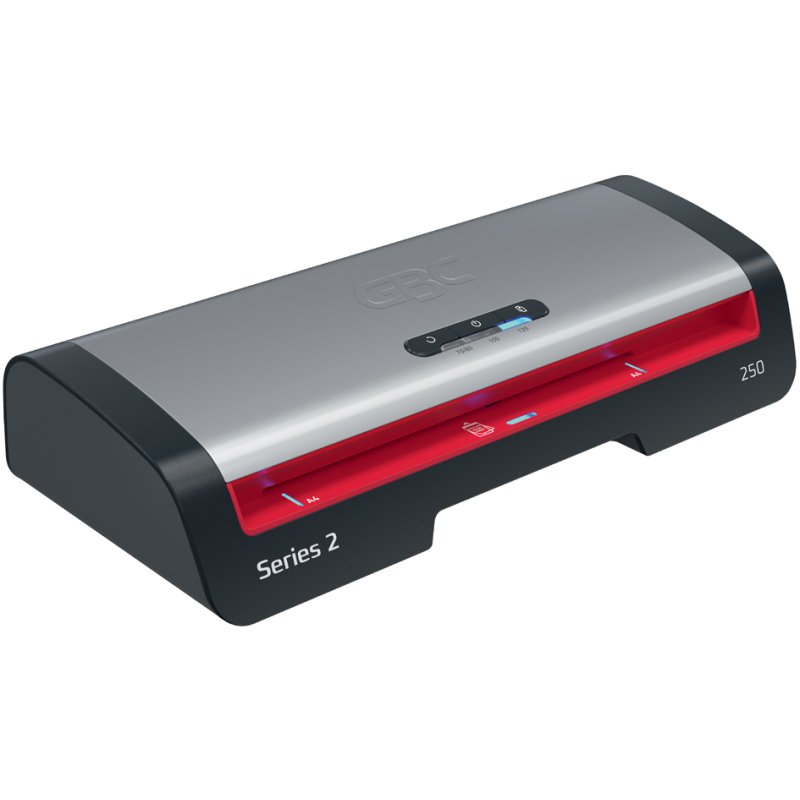 GBC plastifieuse 250, jusqu'à A4, noir/argent/rouge
