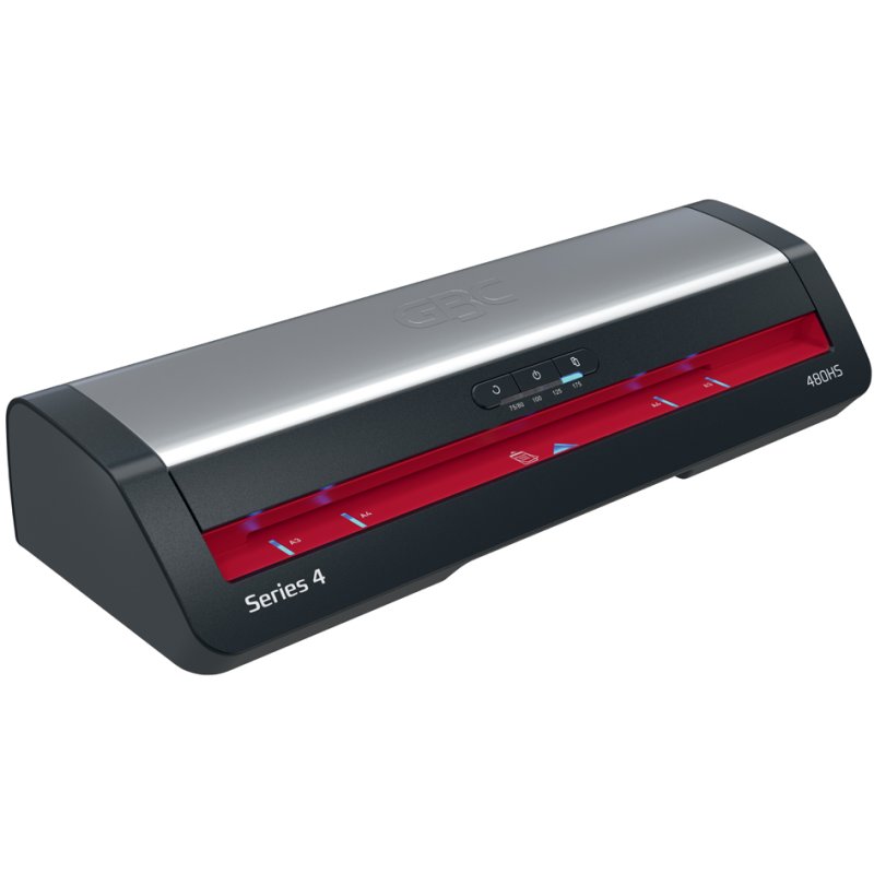 GBC laminatrice 480HS, format A3 max, noir/argent/rouge