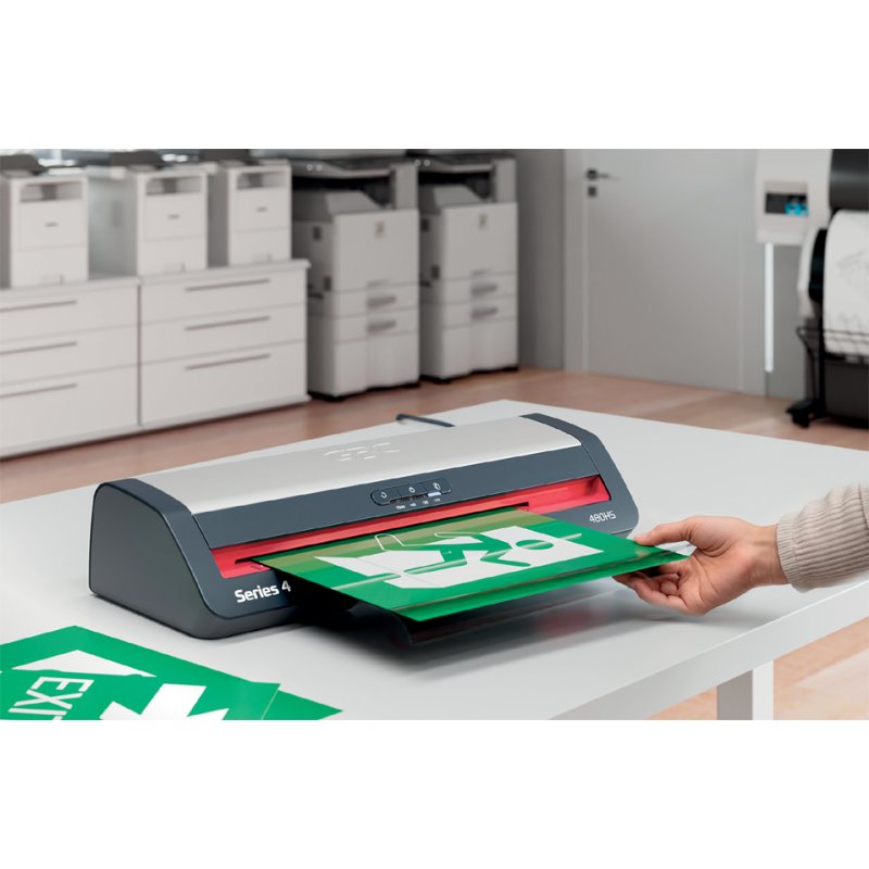 GBC laminatrice 480HS, format A3 max, noir/argent/rouge