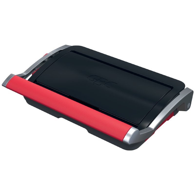 GBC CombBind CB15 binding machine, black/red/silver, A4, 15 sheet punching capacity