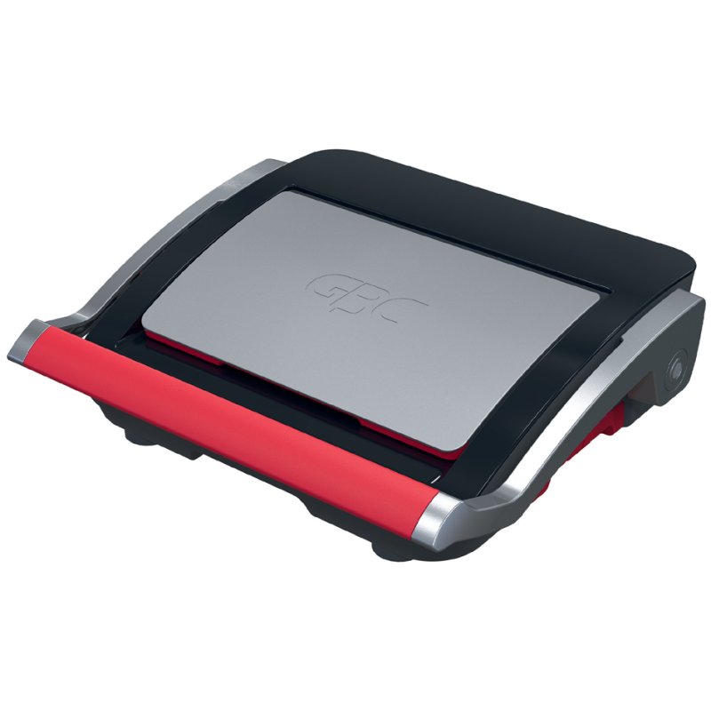 GBC machine à relier CombBind CB25, noir/rouge/argent, A4, perforation 25 feuilles