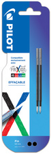 PILOT vulling FRIXION 4 COLORS, blauw, 0,25 mm, 2 stuks