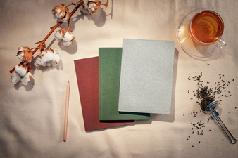 Sigel Re-Up carnet de notes, A5, ligné, rouge