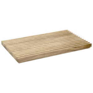APS VALO bread cutting board, oiled oak wood, 530 × 325 × 35 mm