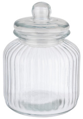 APS bocal de rangement COOKIEGO, verre avec couvercle, 3,7 litre