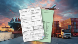SIGEL international CMR consignment notes, white, self-copying, DIN A4, 50 pieces