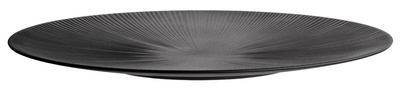 APS NERO serveerschaal, zwart, melamine, stapelbaar
