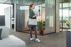 Sigel sac pour ordinateur portable feutre Desk Sharing Bag Basic M, gris, jusqu'à 15,4 pouces, feutre synthétique