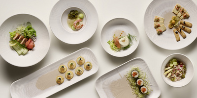 APS assiette BLUSH, plat, diamètre 210 mm, beige