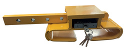 IWH verrou de conteneur, 220-410 mm, jaune