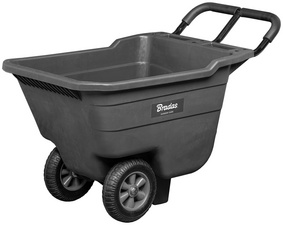 Bradas brouette HANDY-GO, 90 litres, vert, capacité de charge 150 kg