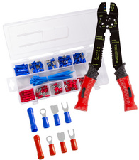LogiLink steel crimping pliers, multi-component grip
