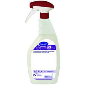 Suma desinfectiemiddel QuickDes D4.12, gebruiksklaar, alcoholbasis, 0,75 liter