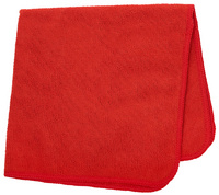 Rubbermaid HYGEN R-40 chiffons microfibre, rouge, 304×304 mm, 24 pièces