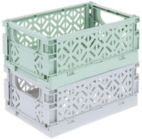 keeeper boîte pliable Fritzi, taille S, Nordic Grey, 0,7 litre