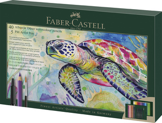 FABER-CASTELL Albrecht Dürer gift set, 46-piece watercolour pencils