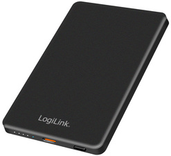 LogiLink magnetic charging station, USB-C, black