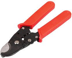 LogiLink cable cutter, metal, non-slip grip, 2.5/4.0/6.0 mm²