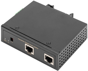 DIGITUS industrial Gigabit PoE++ splitter, 802.3bt, 95W, 55W output