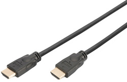 DIGITUS HDMI Premium High Speed cable, black, 4K 60Hz
