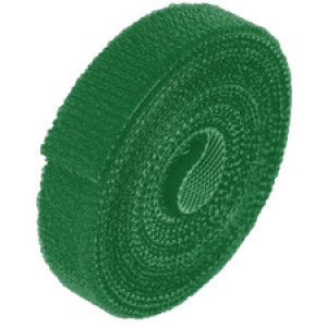 Bradas klittenband, groen, 19 mm × 5 m, zuschneidbaar