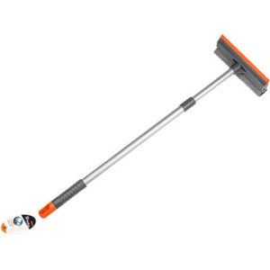 Bradas telescopische ruitenwisser voor auto, 600-950 mm, met spons en rubberlip