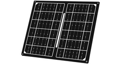 LogiLink panneau solaire pliable 7 watts, connecteur USB-A, IP65