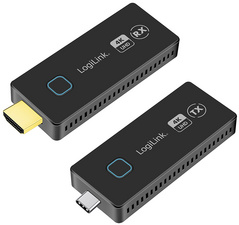 LogiLink extenseur HDMI sans fil, 4K/30Hz, 30 m, noir