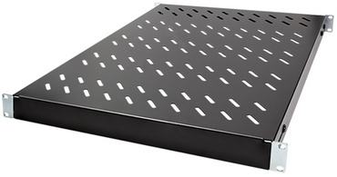 LogiLink Professional 19" Shelf, 1U, adjustable, black