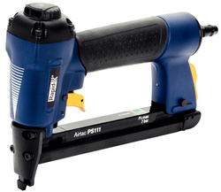 Rapid Tools perslucht nietmachine PS111, blauw, in koffer