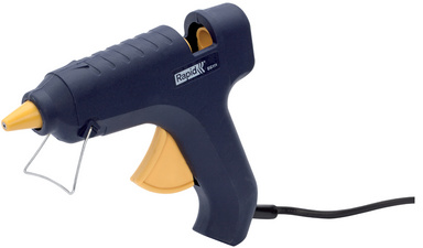 Rapid Tools pistolet à colle thermofusible EG111, 25 watts, bleu