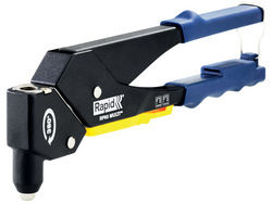 Rapid Tools blindklinknageltang RP60 Multi, draaibare kop, 3,2-4,8 mm, blauw/geel