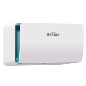 satino by wepa handdoekdispenser HYGINITY XS, wit kunststof, afsluitbaar