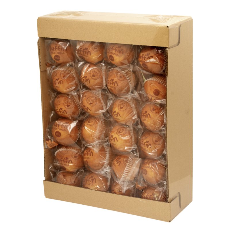 HELLMA muffins traditional, individually wrapped, 48 pieces of 35 g