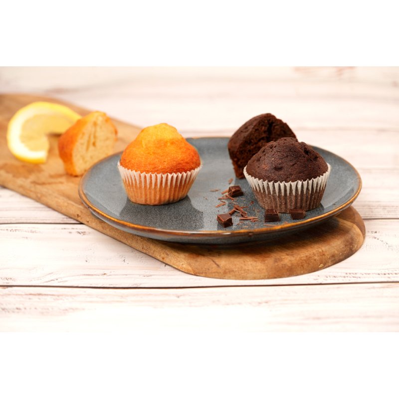 HELLMA muffins au chocolat, individuellement emballés, 48 pièces de 35 g