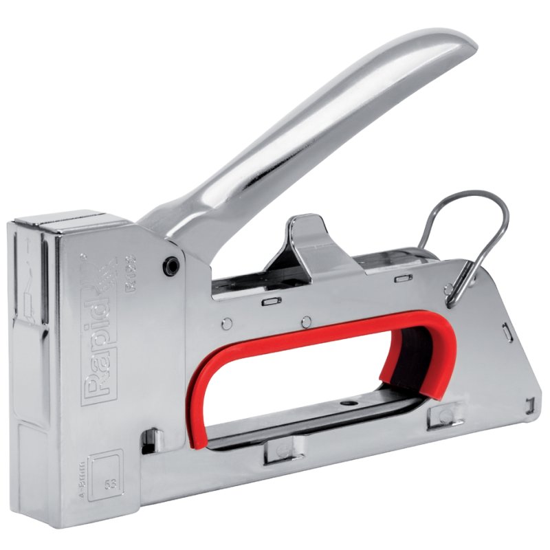 Rapid Tools agrafeuse manuelle PRO R153, boîtier acier, argent