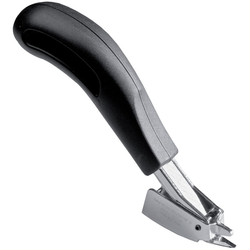 Rapid Tools R3 staple remover, silver/black, ergonomic plastic grip