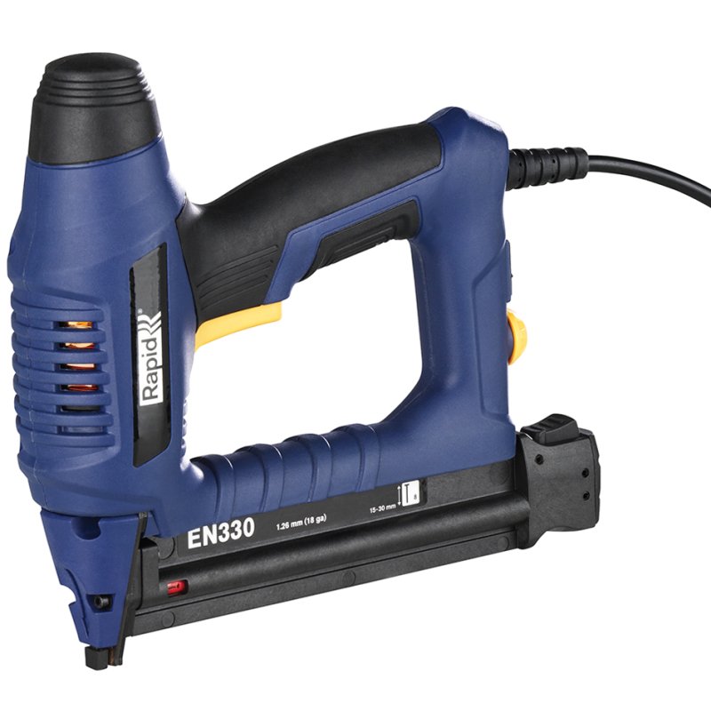 Rapid Tools agrafeuse électrique EN330, bleu, clous type 8