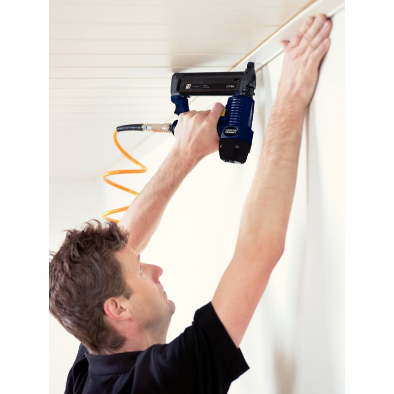 Rapid Tools cloueur pneumatique PRO PB131, bleu, en mallette